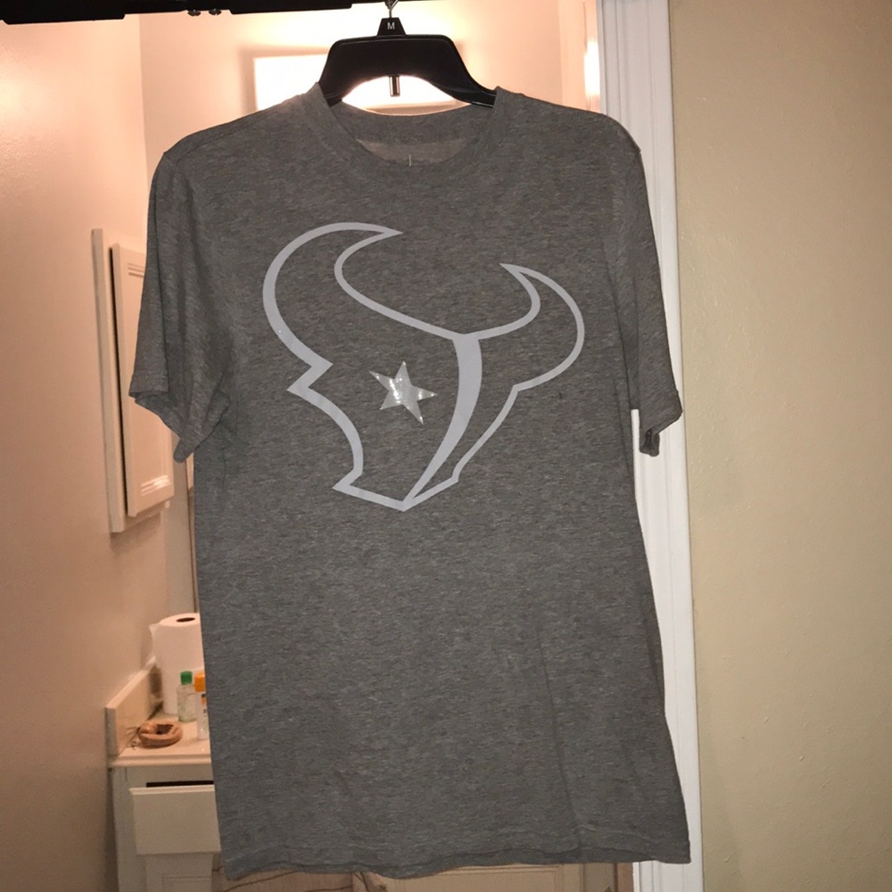 Grey Houston Texans shirt